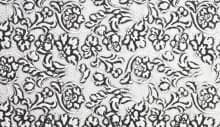 LL FLORAL Black Silver s